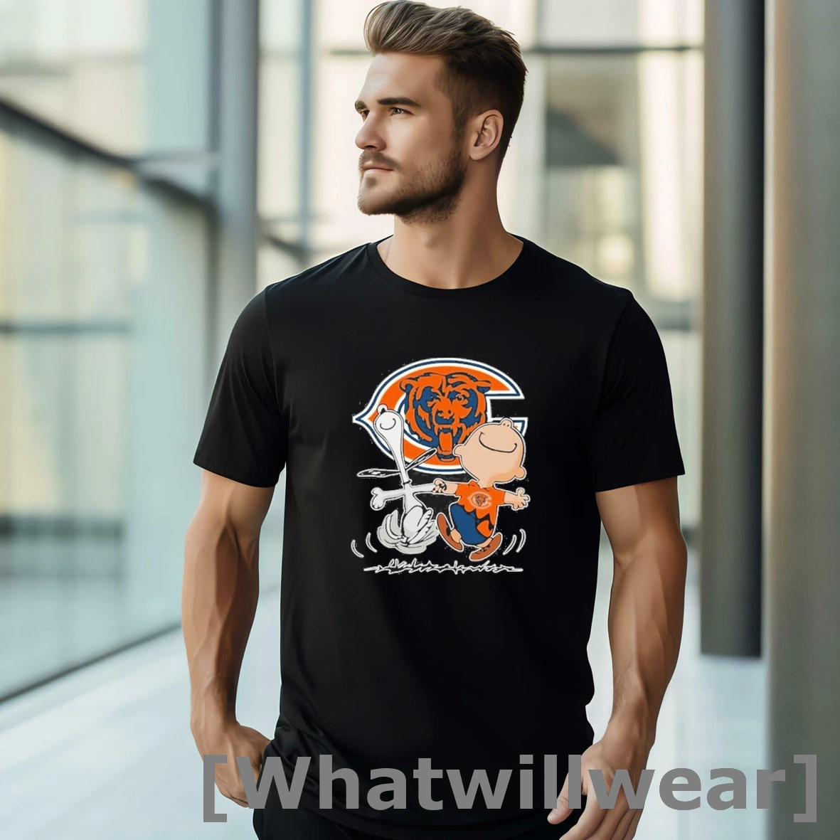Official Snoopy And Brown Life Chicago Bears Tshirts Sweater
