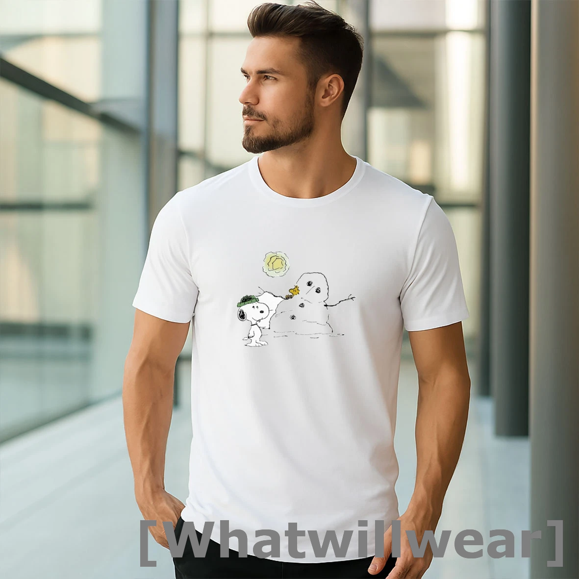 Official Snoopy And Woodstock Winter Snow Tshirts Sweater