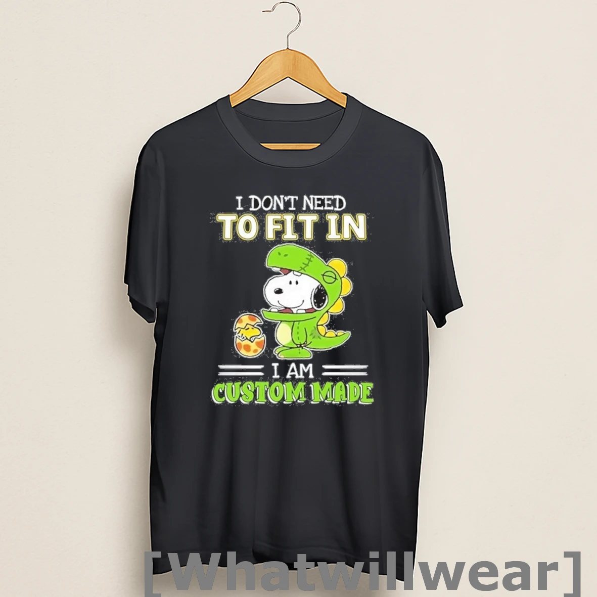 Official Snoopy I Dont Need To Fit In I Am Custom Made Shirts
