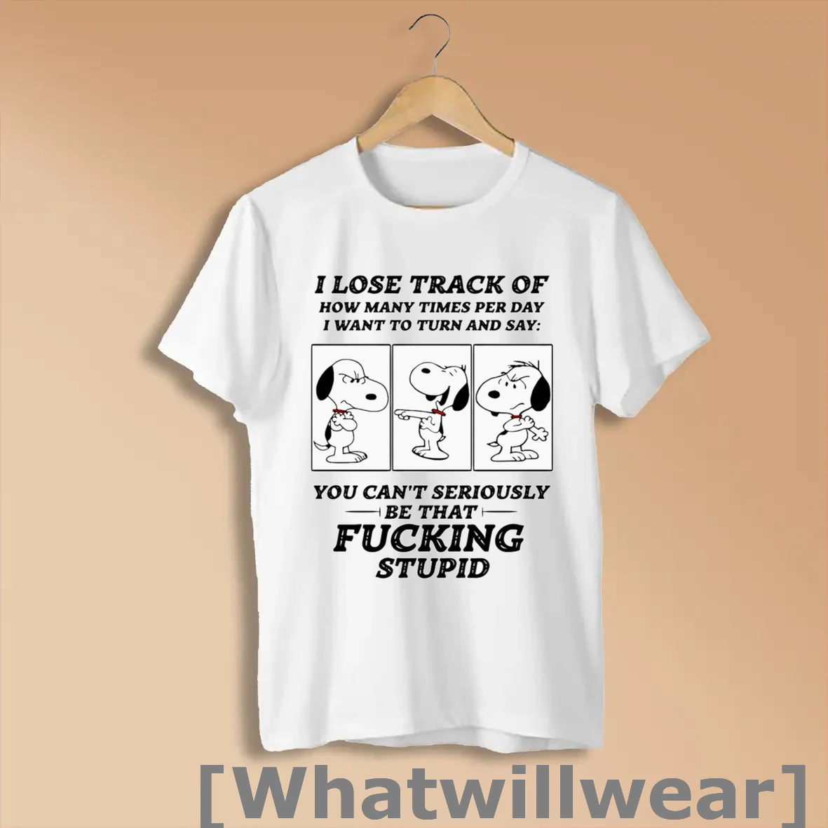Official Snoopy I Lose Track Of How Many Times Per Day I Want To Turn And Say Shirts