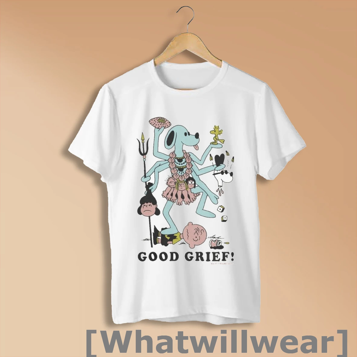Official Snoopy The Peanuts Good Grief Snoopali Matt Crabe Shirt Sweatshirt
