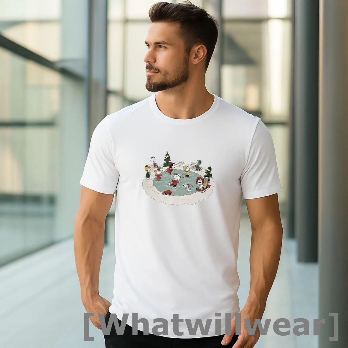 Official Snoopy And Friends Winter Tshirts Sweater