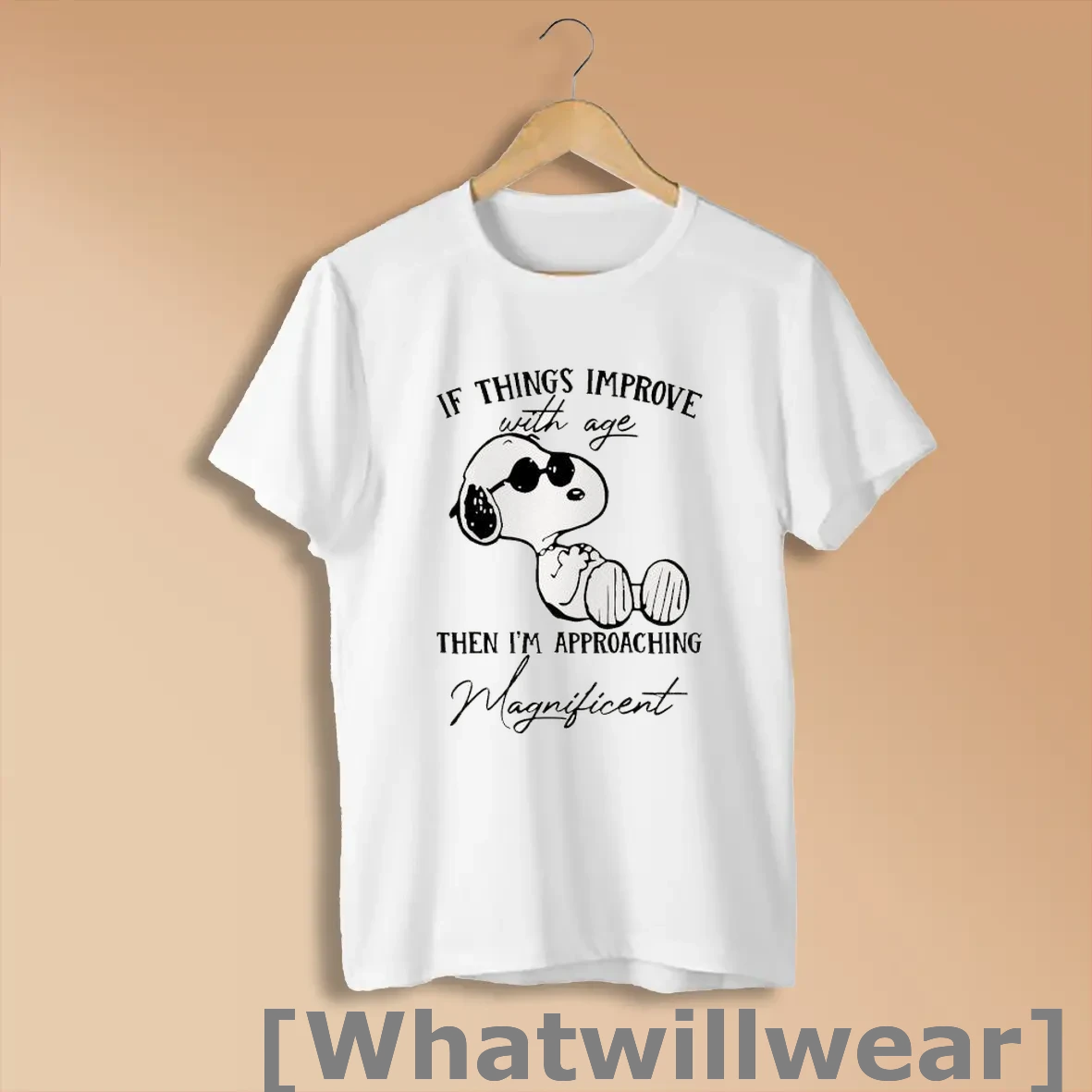 Official Snoopy If Things Improve With Age Then Im Approaching Magnificent Shirts