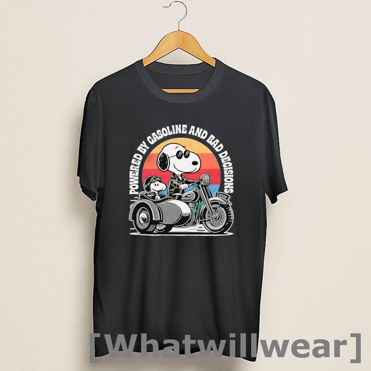 Official Snoopy Powered By Gasoline And Bad Decisions Shirts
