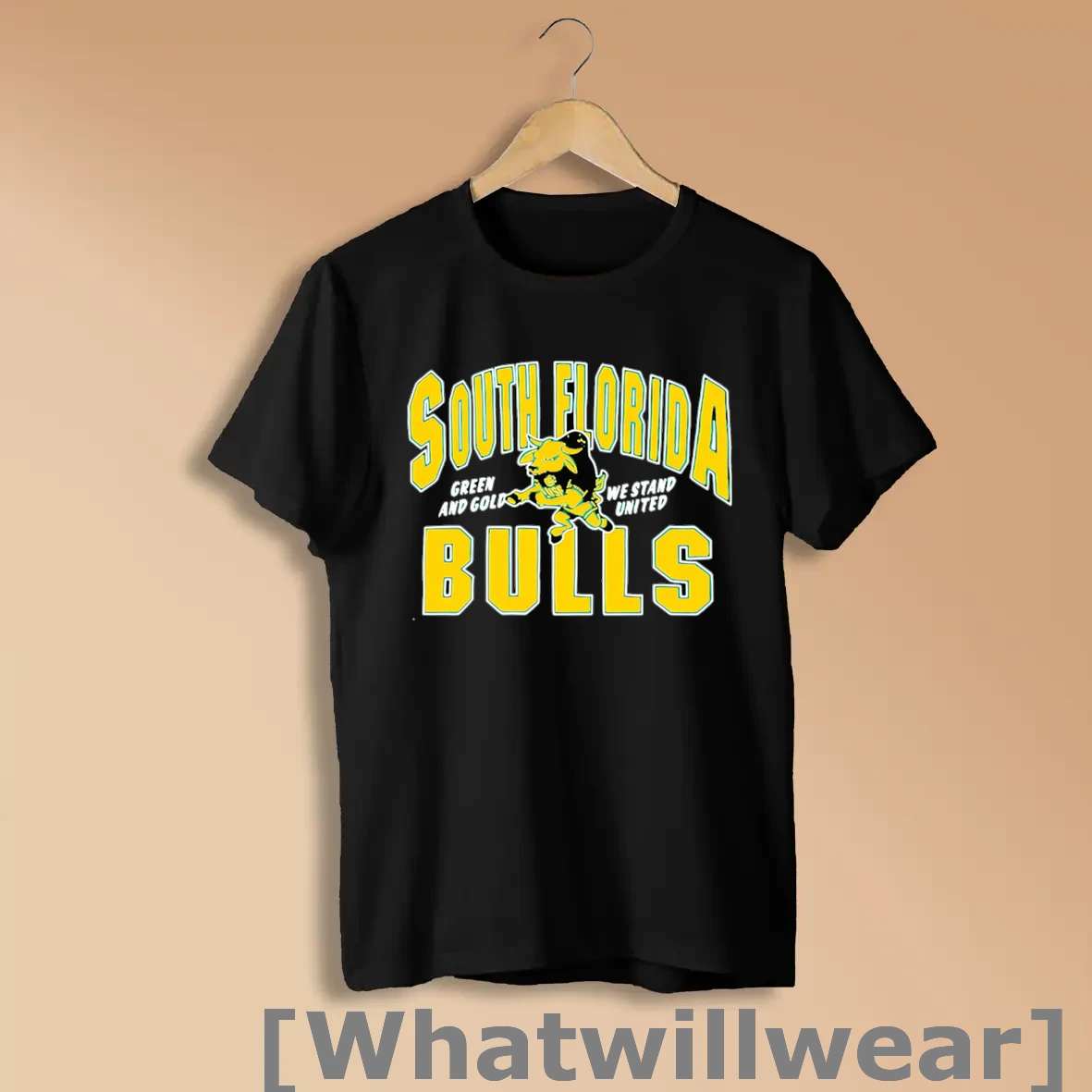 Official South Florida Bulls Green And Gold We Stand United Shirts
