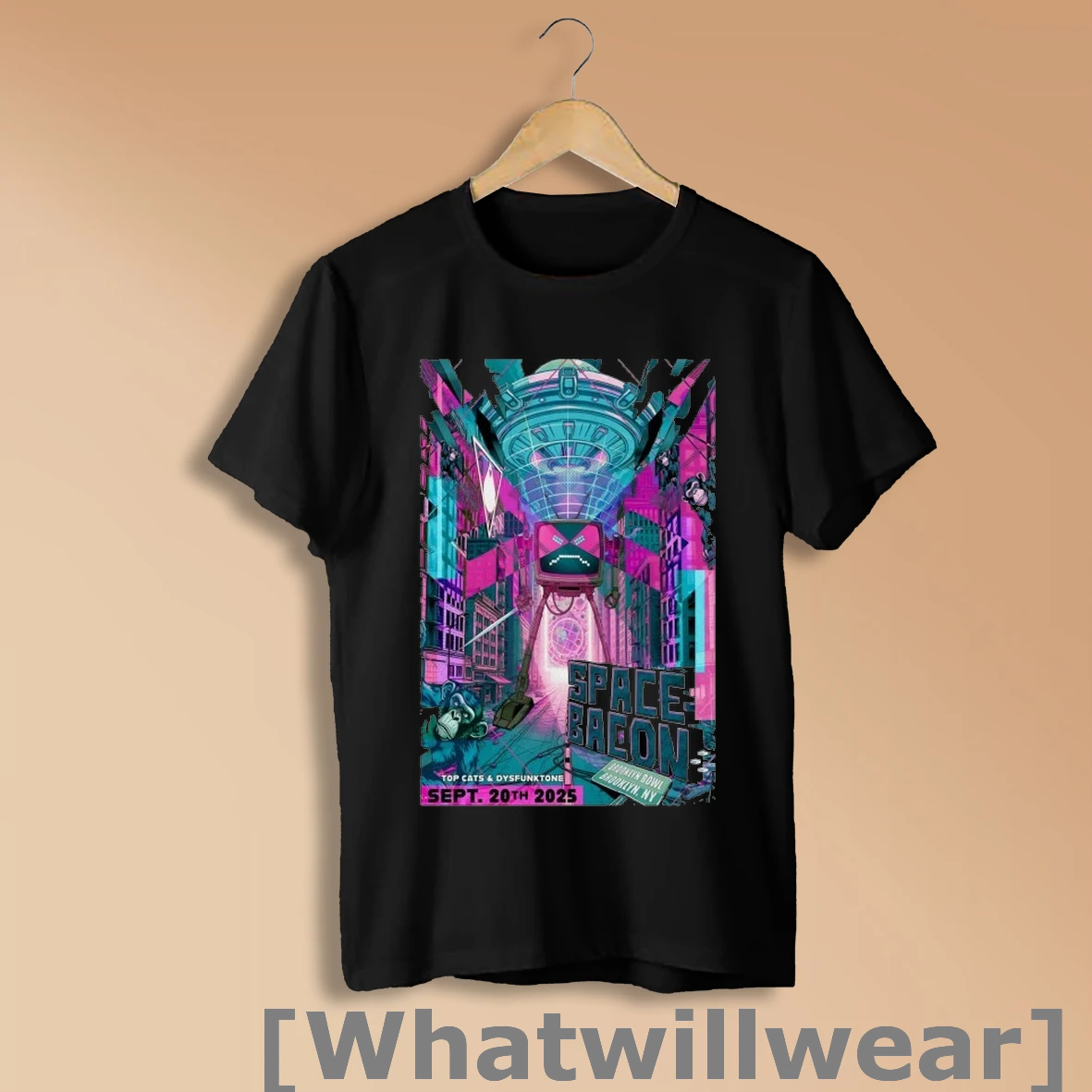 Official Space Bacon Brooklyn Bowl In Brooklyn Ny Sept 20 2025 Shirt Sweatshirt