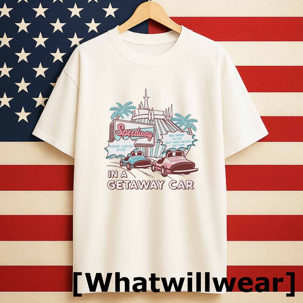 Official Speedway In A Getaway Car Riding Crying Dying Tshirts Sweater