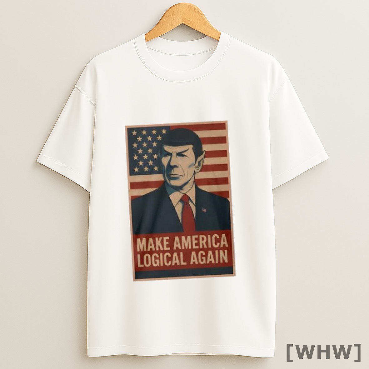 Official Spock Make America Logical Again Tshirt Sweater