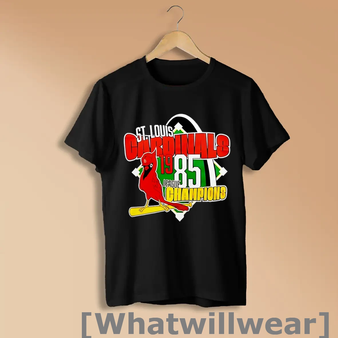 Official St Louis Cardinals League Champions 1985 Vintage Shirts