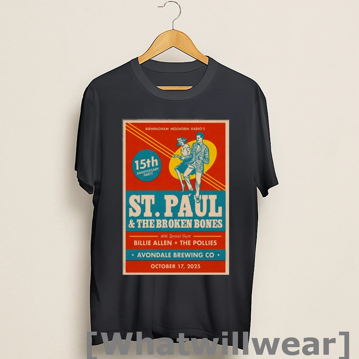 Official St Paul And The Broken Bones Avondale Brewing Company In Birmingham Al October 17 2025 Shirts