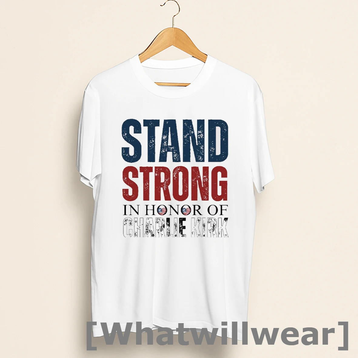 Official Stand Strong In Honor Of Charlie Kirk Vintage Shirts