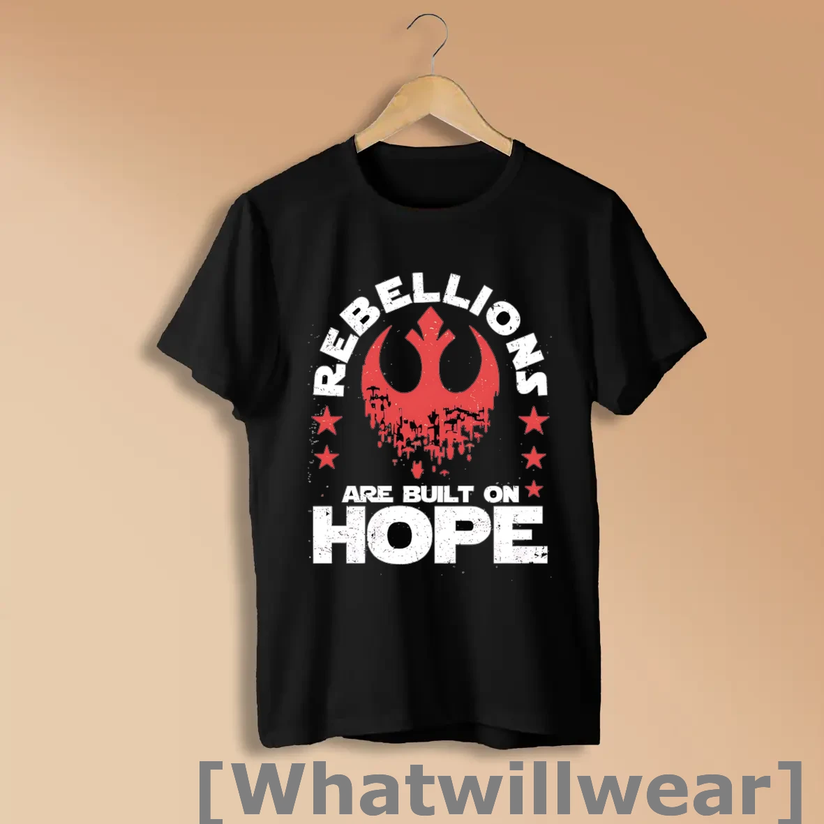 Official Star Wars Rebellion Are Built On Hope Shirts