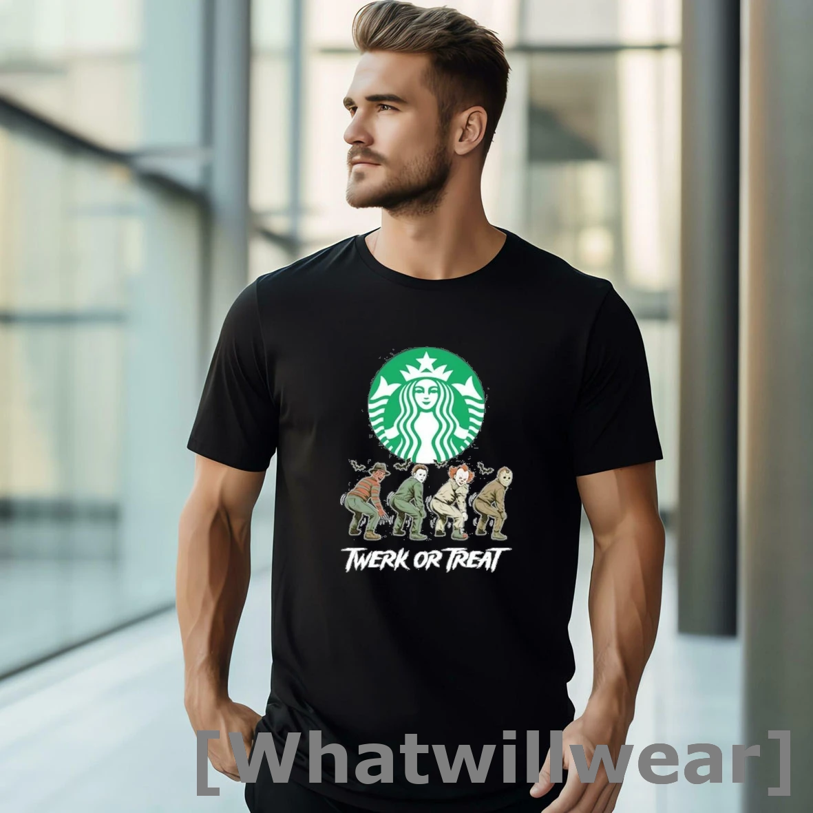 Official Starbucks Twerk Or Treat Copy Twerk Or Treat Halloween Shirts