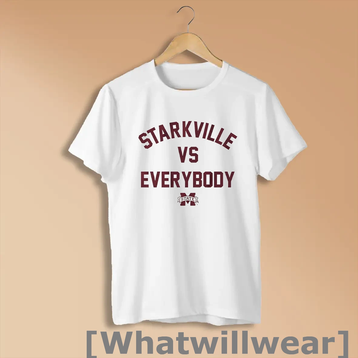 Official Starkville Vs Everybody Mississippi State Bulldogs Football Shirts