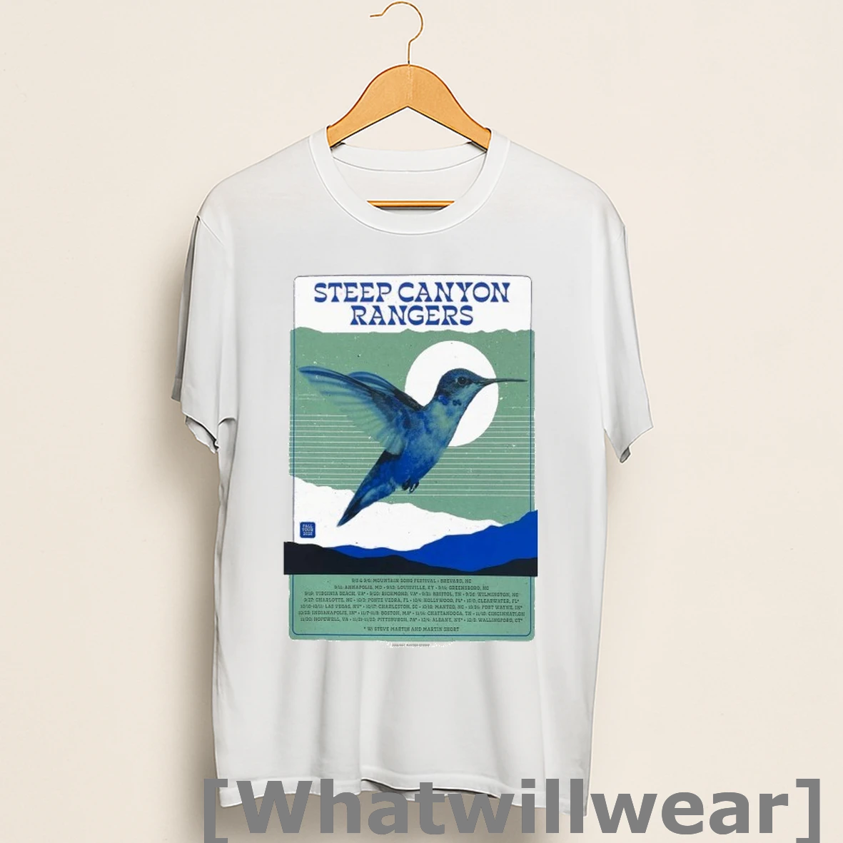 Official Steep Canyon Rangers Fall Tour 2025 Shirts