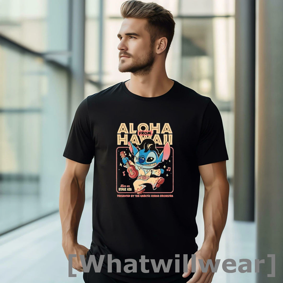 Official Stitch Aloha From Hawaii Tshirts Sweater