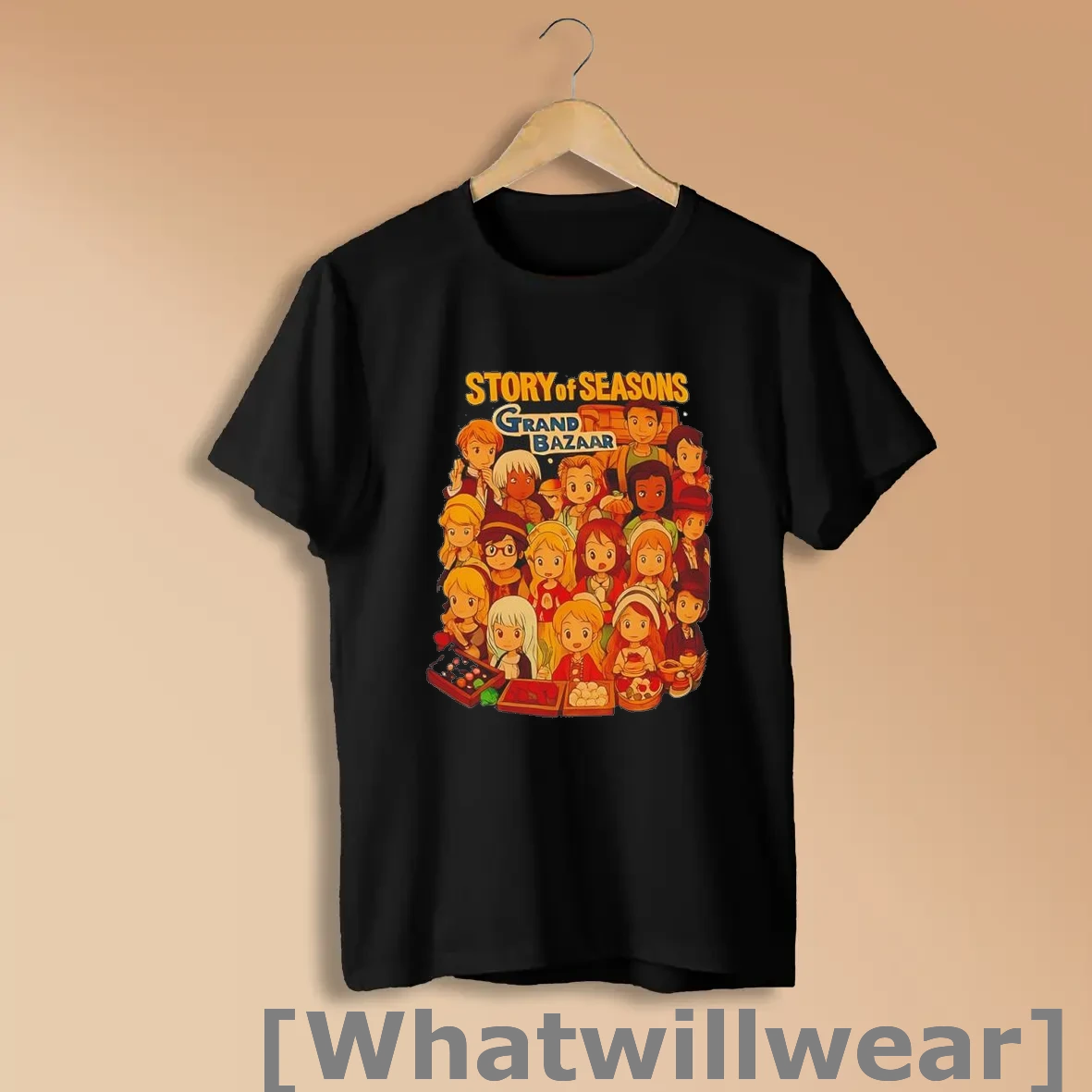 Official Story Of Seasons Grand Bazaar Shirts