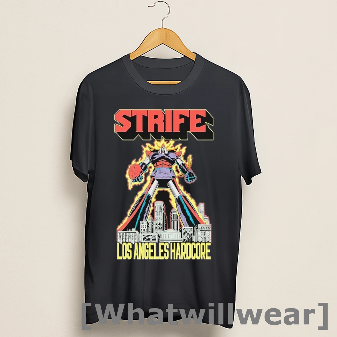 Official Strife Because I Stand In This Defiance Los Angeles Hardcore Shogun Shirts