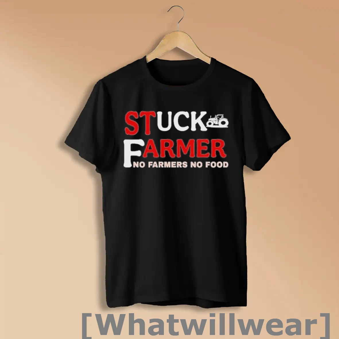 Official Stuck Farmer No Farmers No Food T Shirts Shirts