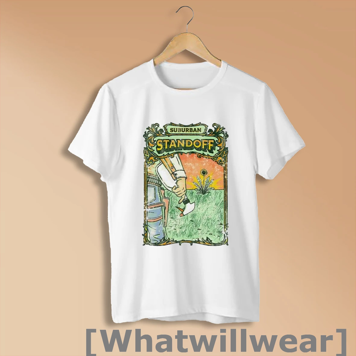 Official Suburban Standoff Art Shirt Sweatshirt