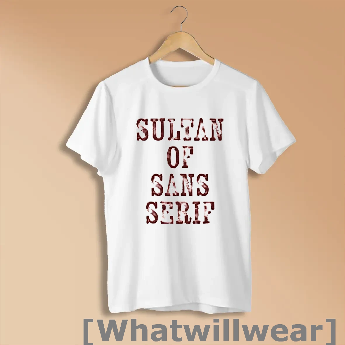 Official Sultan Of Sans Serif Shirts
