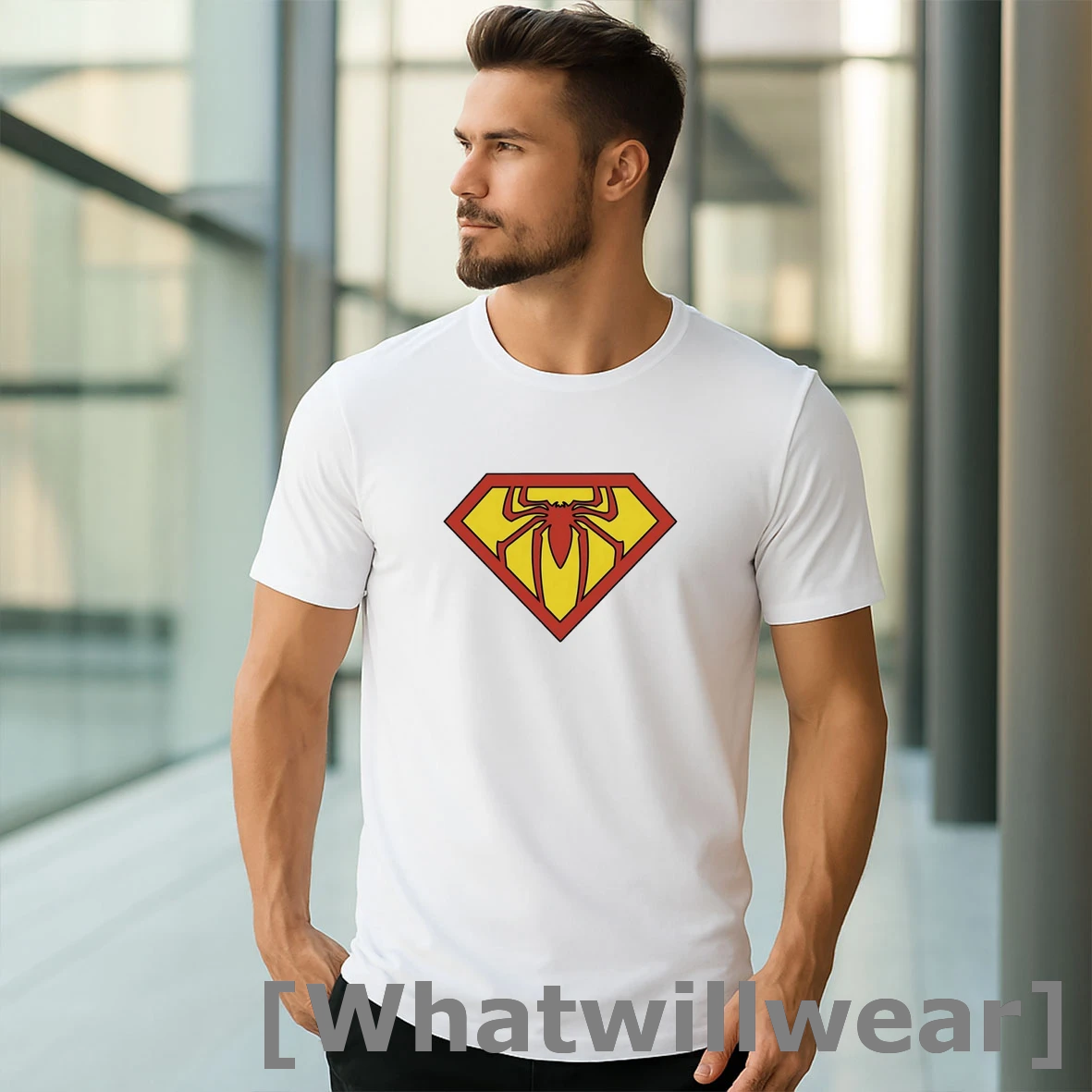 Official Super Spider Logo Tshirts Sweater