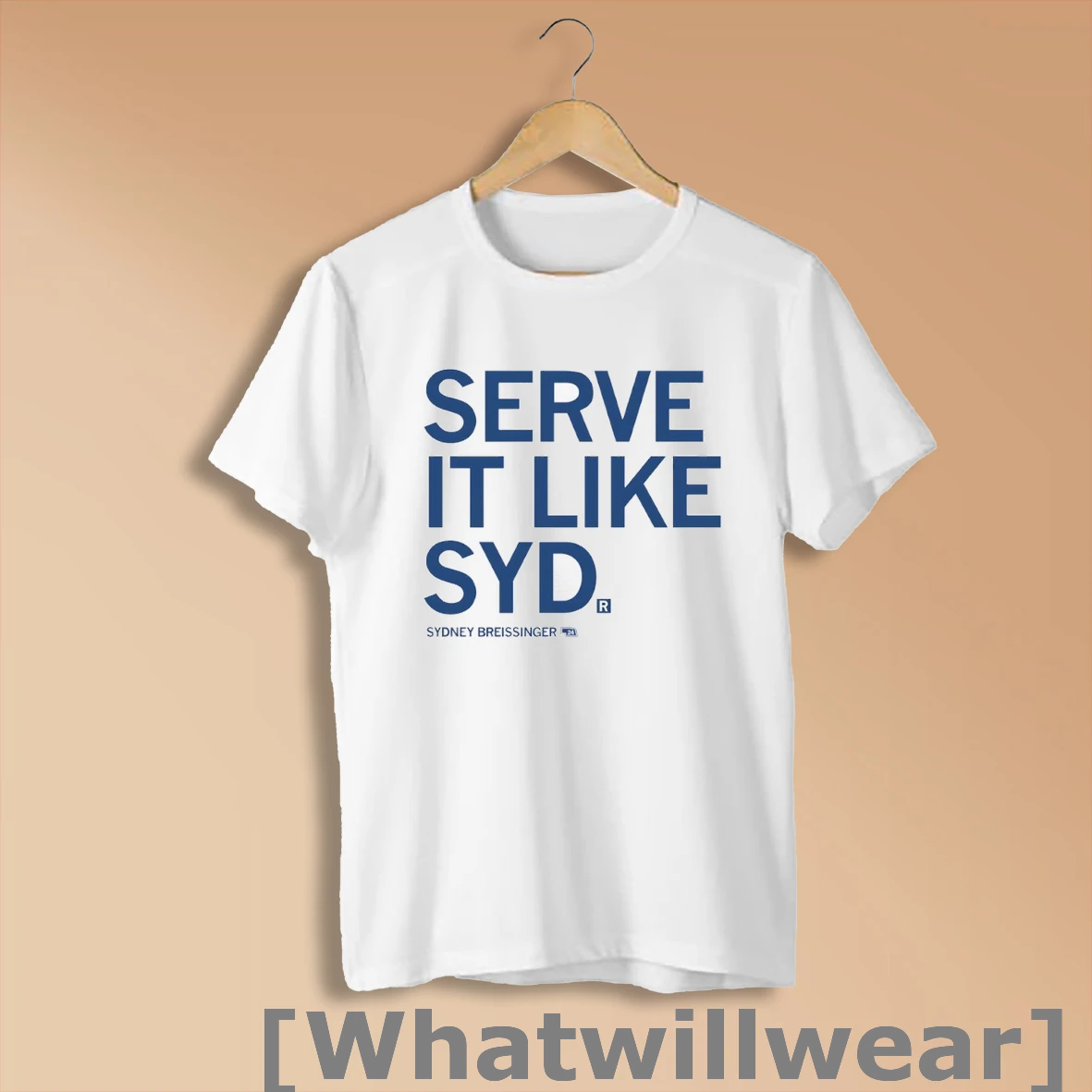 Official Sydney Breissinger Serve It Like Syd T Shirt Sweatshirt