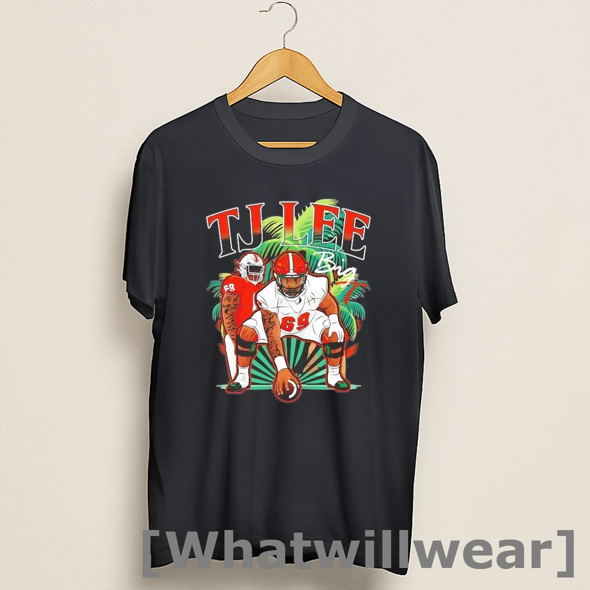 Official Tj Lee Big T Bc Lions Shirts