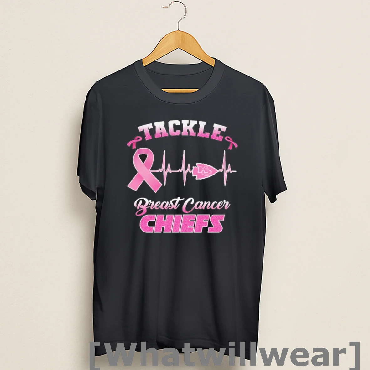Official Tackle Breast Cancer Chiefs Logo Shirts