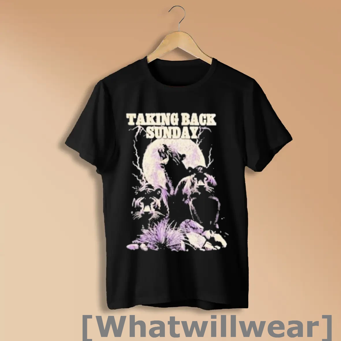 Official Taking Back Sunday Panther Moon T Shirts Shirts