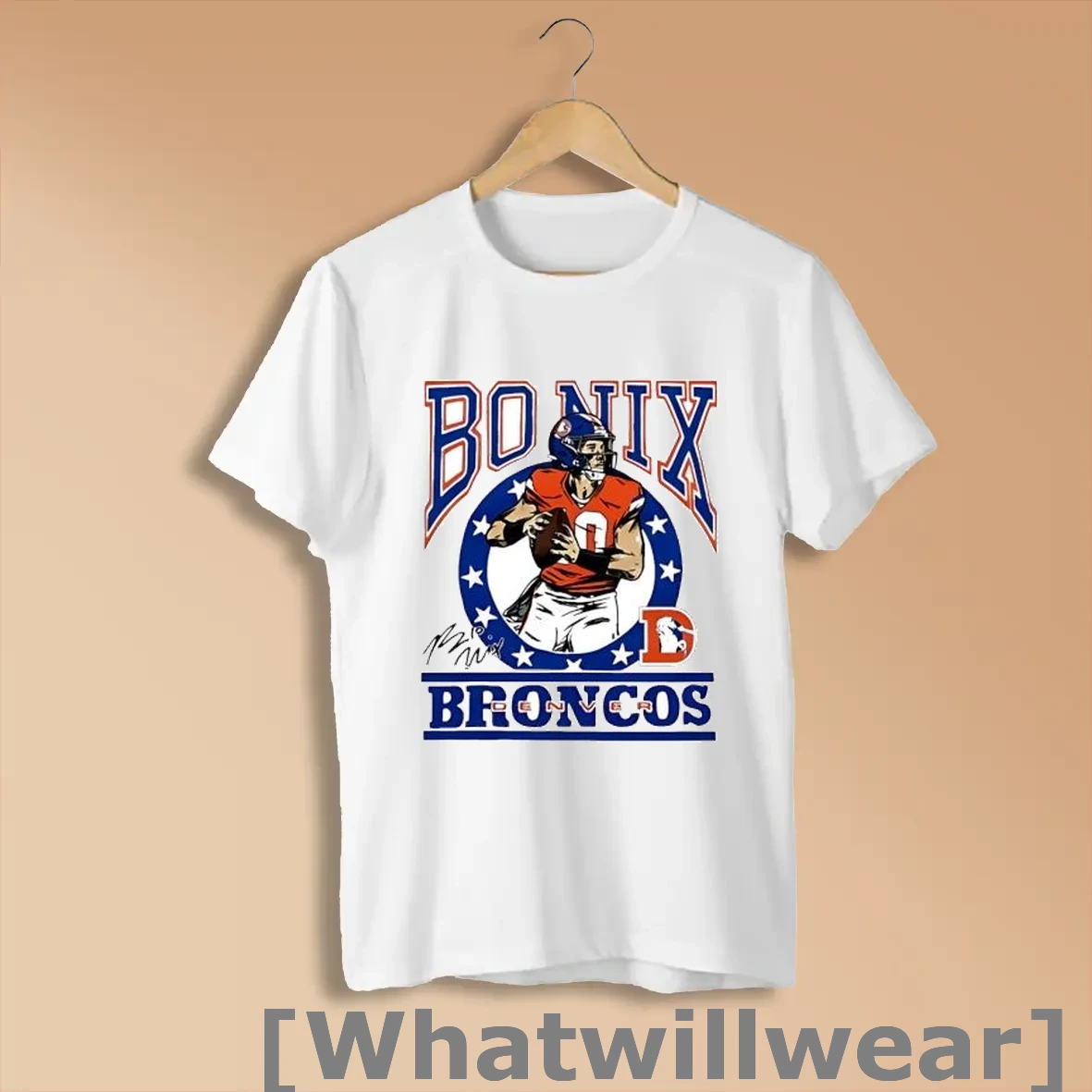 Official Talanoa Hufanga Bo Nix Denver Broncos Shirts