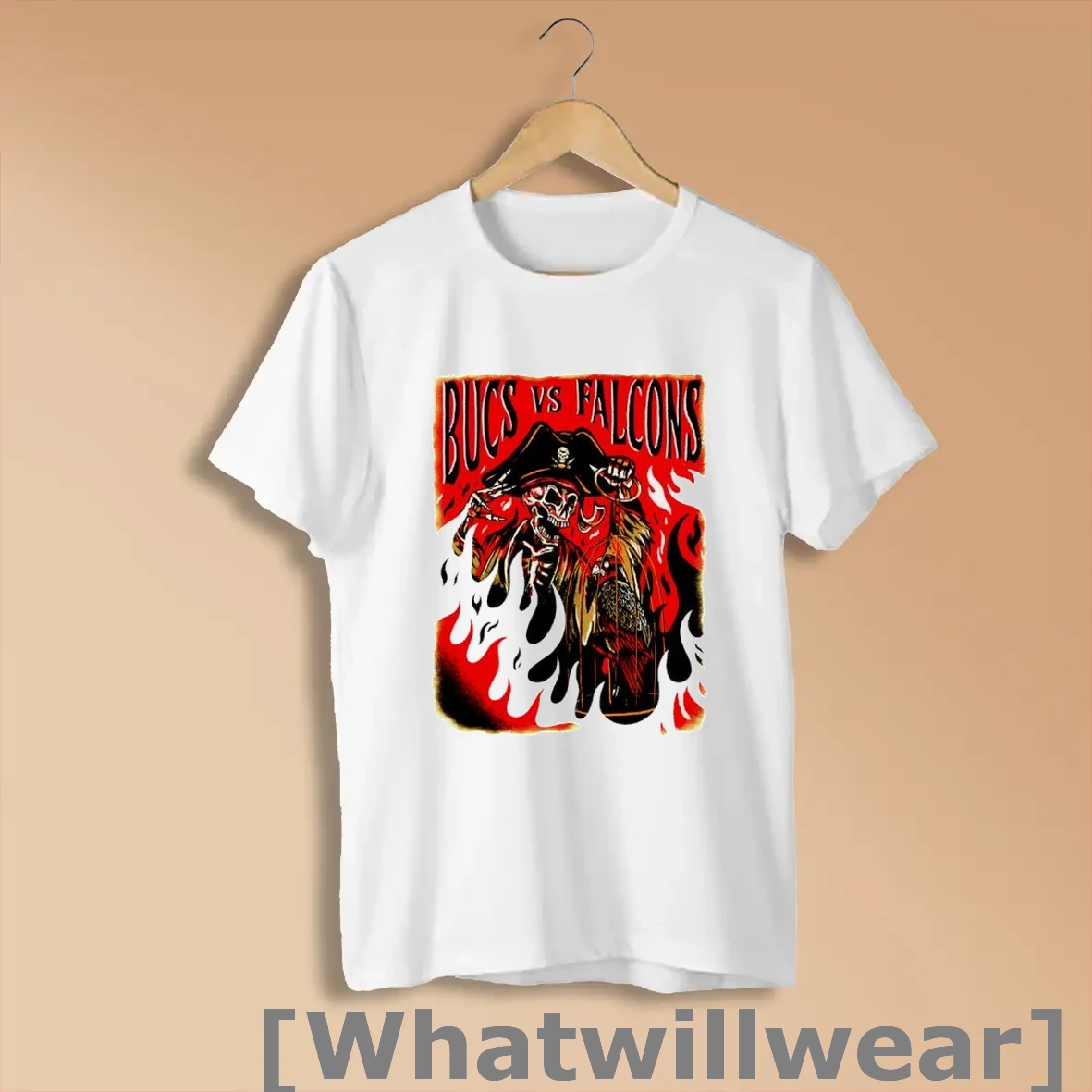 Official Tampa Bay Buccaneers Vs Atlanta Falcons Football Lover Graphic Shirts