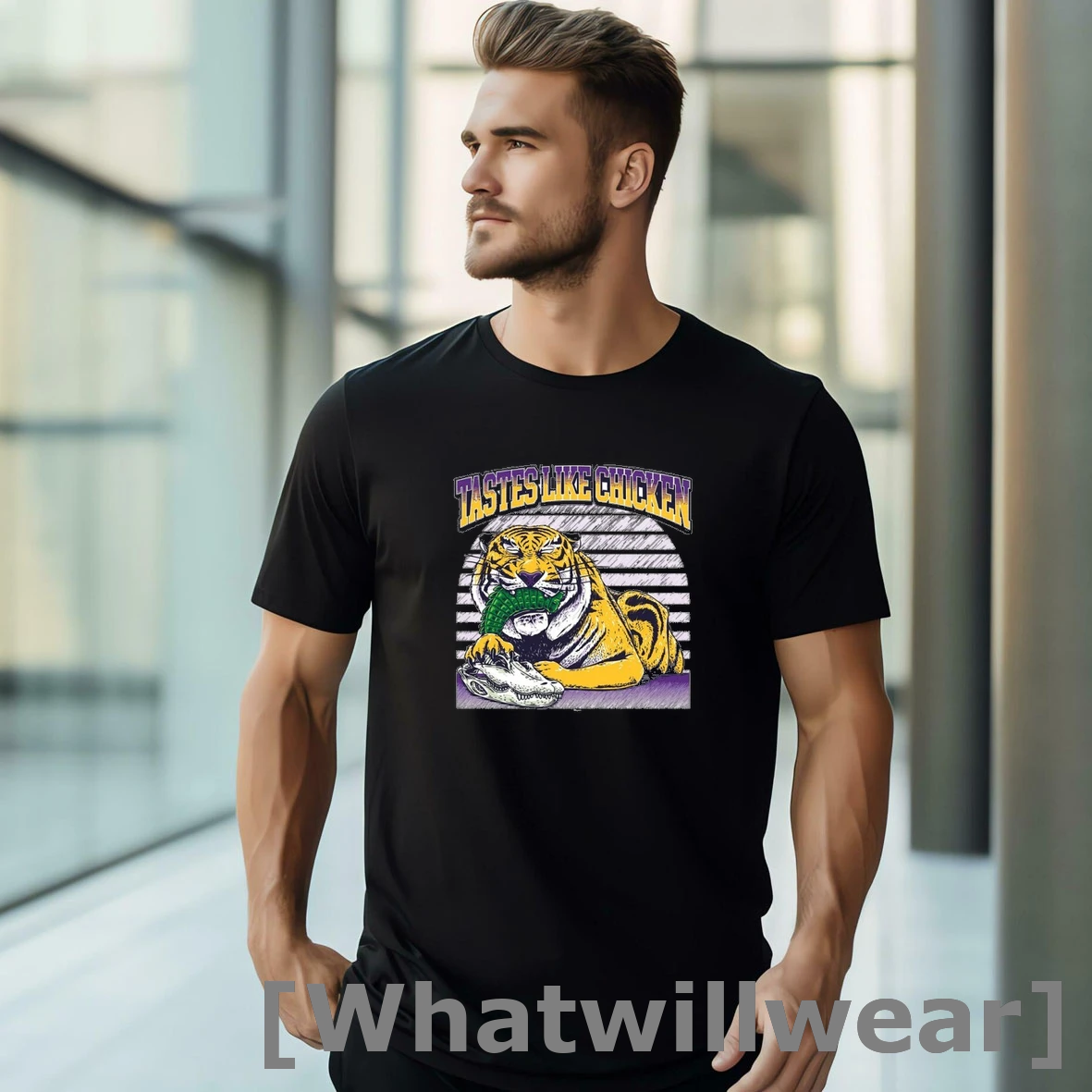 Official Tastes Like Chicken 2025 Lsu Tigers Defeat Florida Gators Shirts