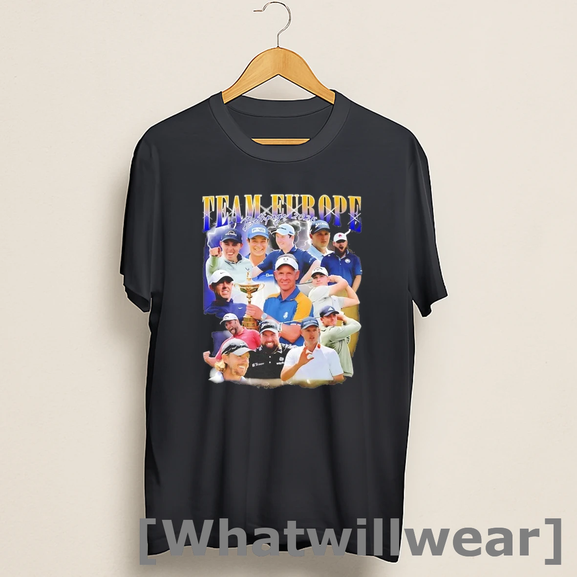 Official Team Europe Bethpage Ryder Cup 2025 Shirts