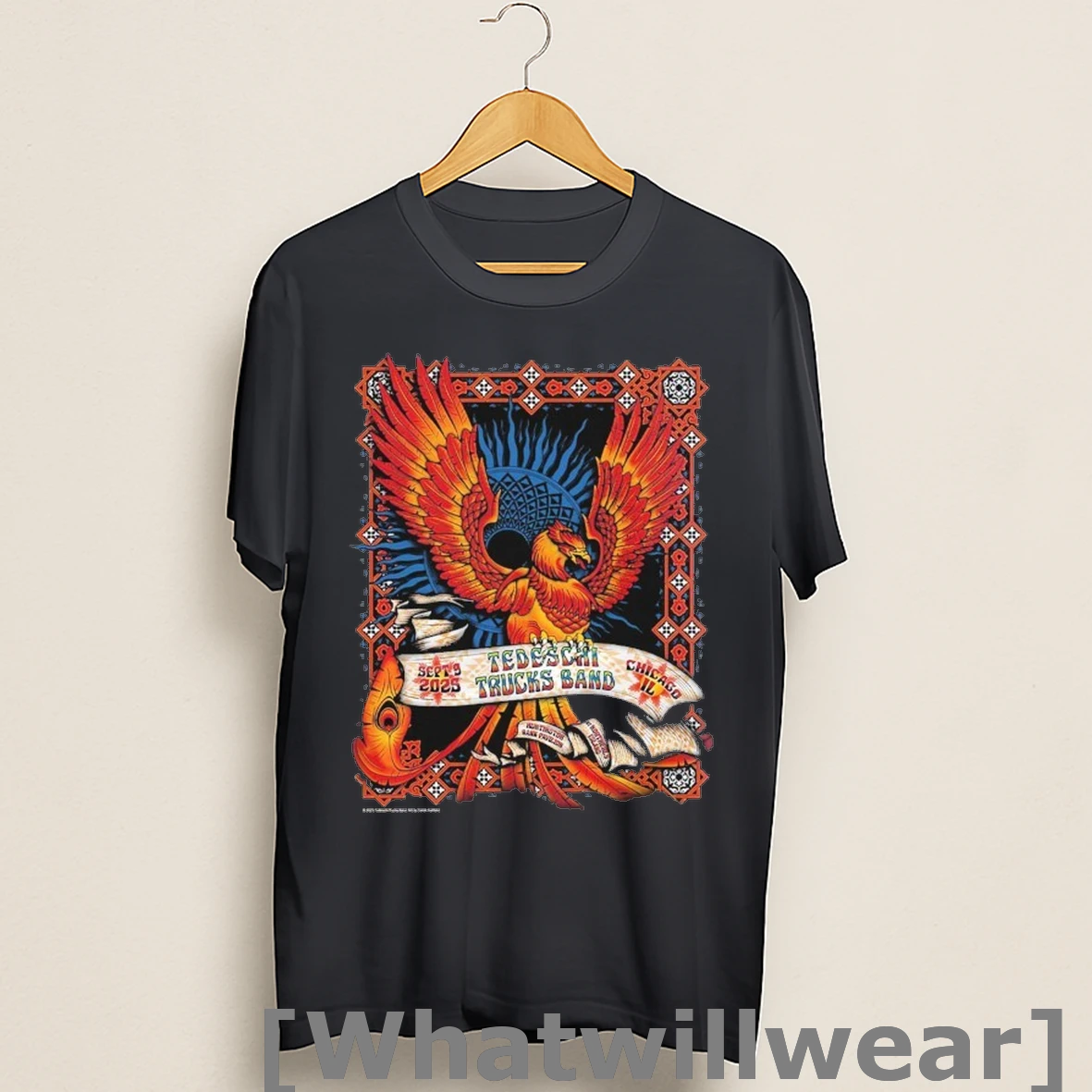 Official Tedeschi Trucks Band Chicago Illinois Venue At Huntington Bank Pavilion On September 9 2025 Shirts