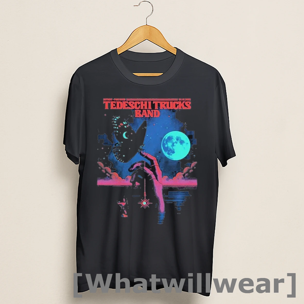 Official Tedeschi Trucks Band Detroit Michigan Venue At Pine Knob On September 10 2025 Shirts