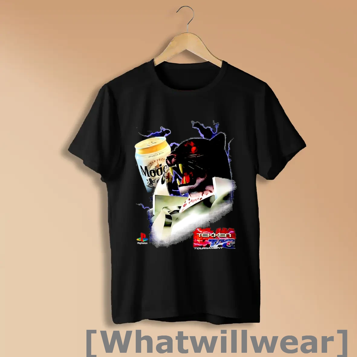 Official Tekken 3 Modelo Gaming Retro Black Shirts