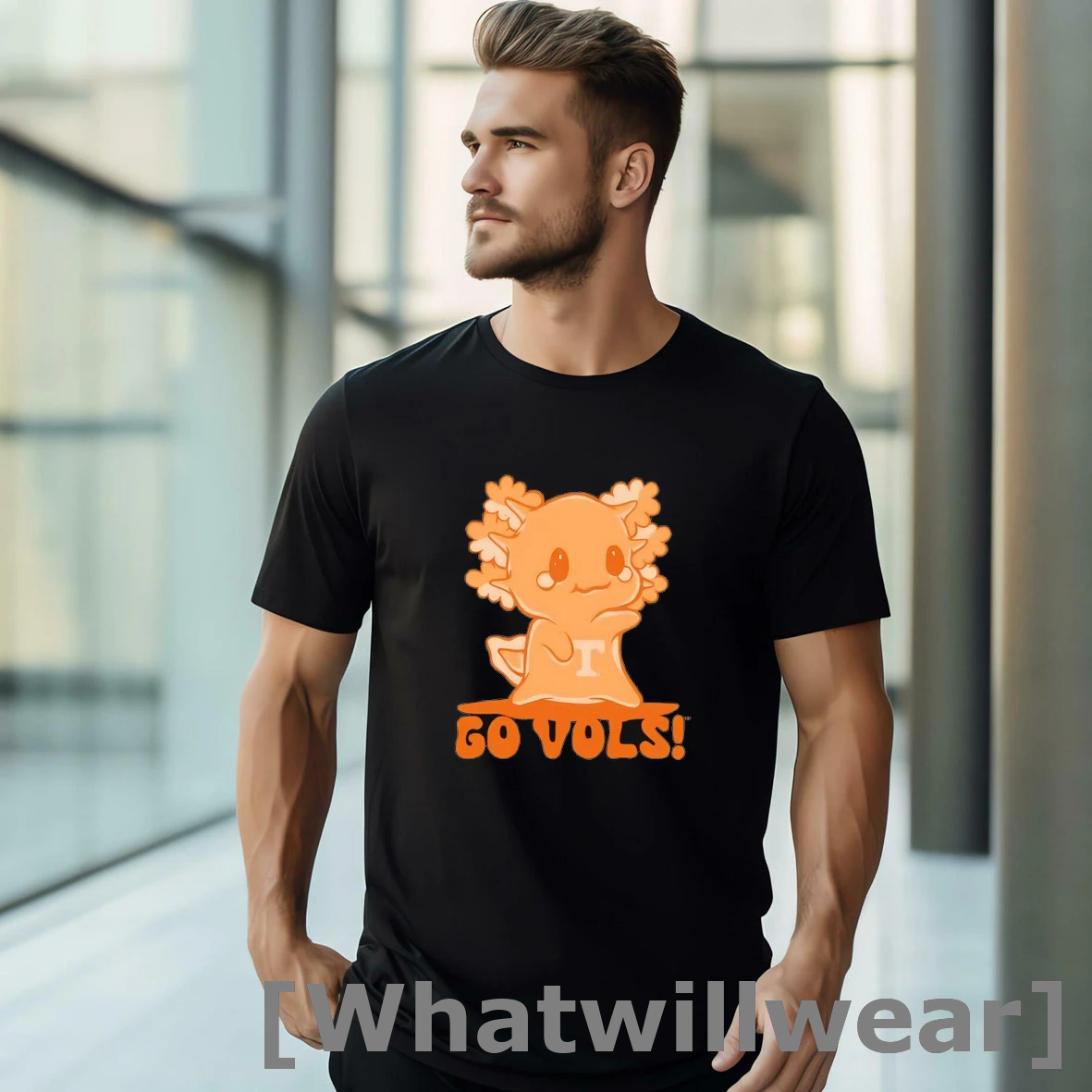 Official Tennessee Volunteers Axolotl Go Vols Tshirts Sweater