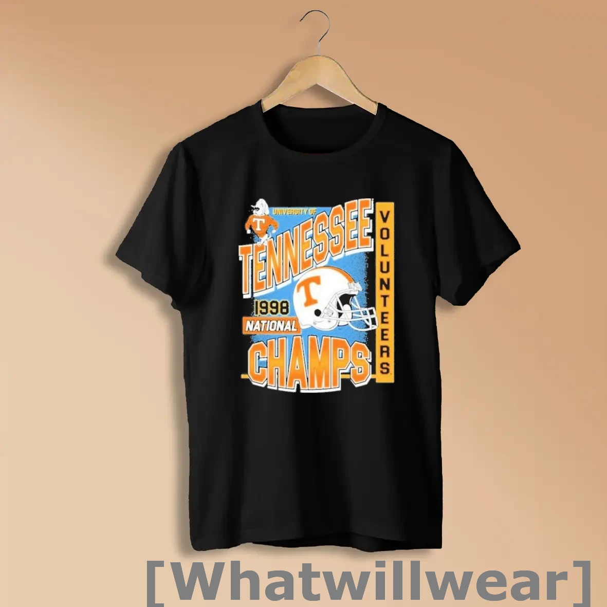 Official Tennessee Volunteers Football 1998 National Champs Shirts