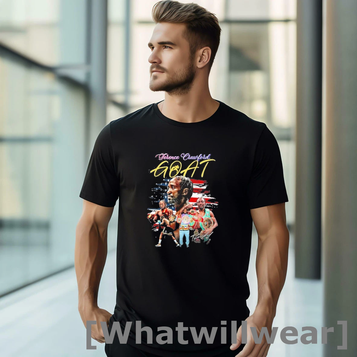 Official Terence Crawford Goat Vintage Tshirts Sweater
