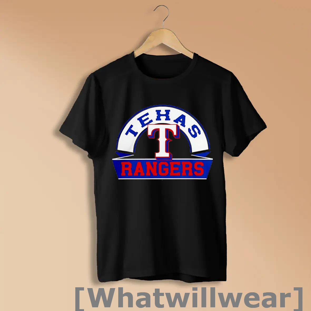 Official Texas Rangers Levelwear Phase Banner Mlb Black Shirts