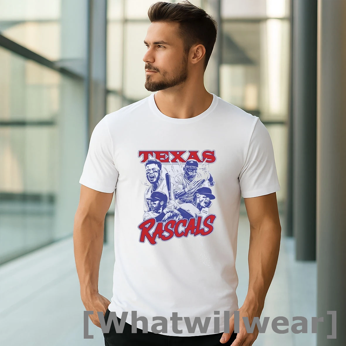 Official Texas Rangers Rascals Baseball Shirts