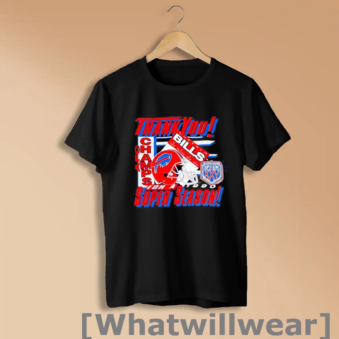 Official Thank You Buffalo Bills Super Bowl Xxv Super Season Shirts