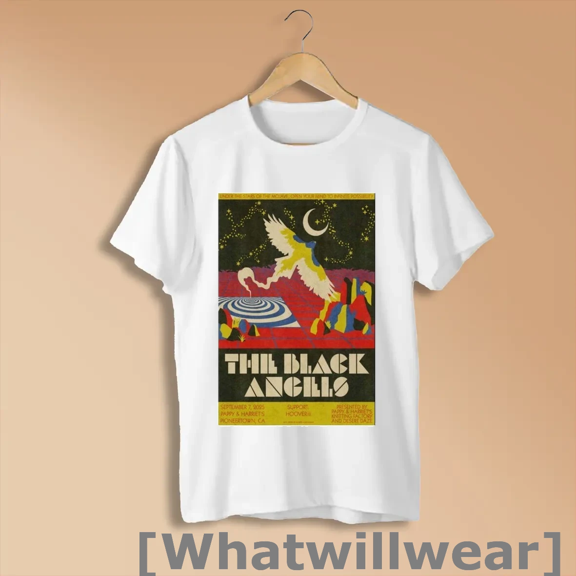 Official The Black Angels Sept 7 2025 Pioneertown California Shirts