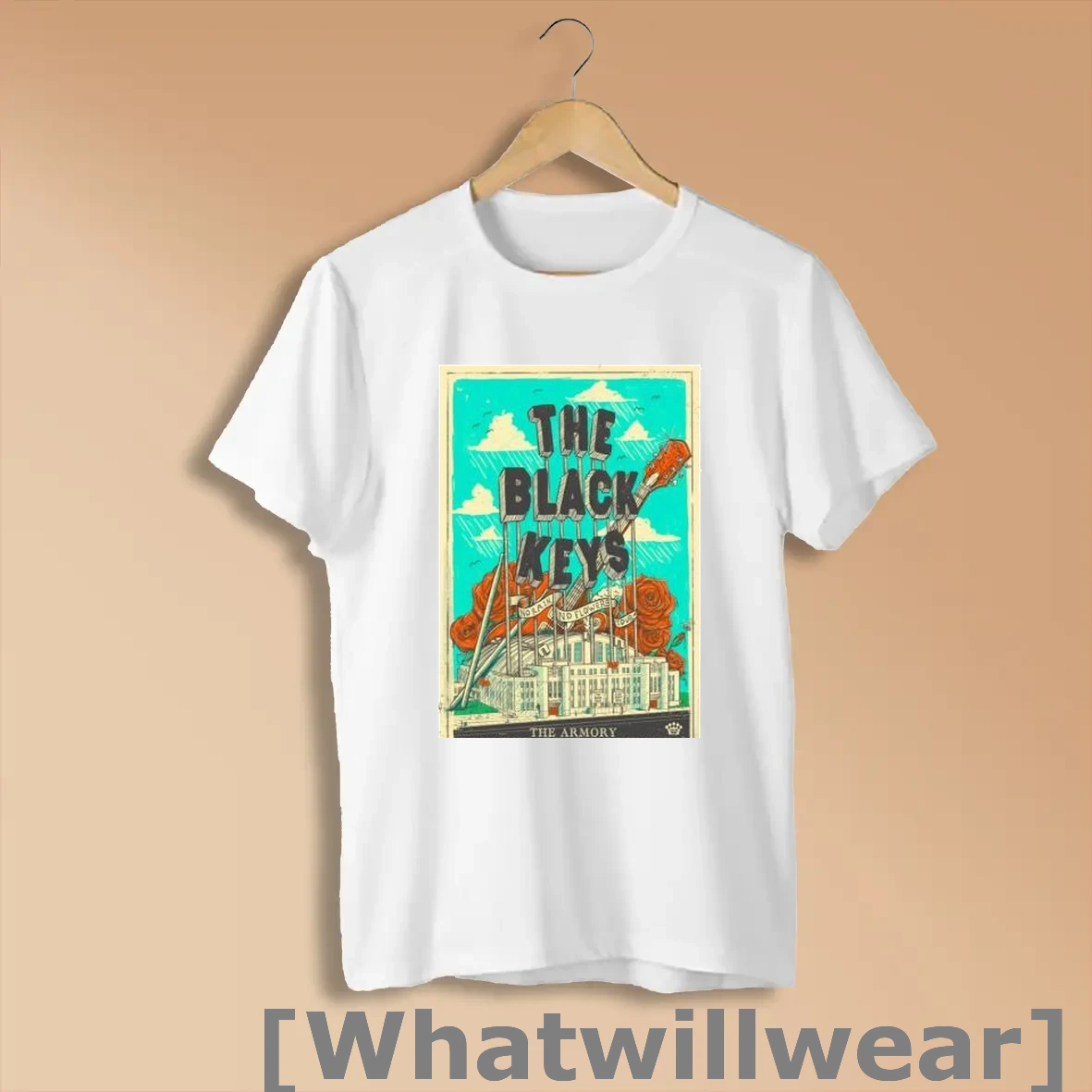 Official The Black Keys The Armory Sep 6 2025 Shirts