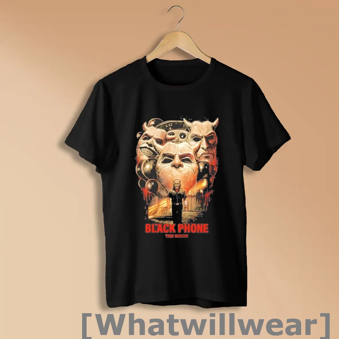 Official The Black Phone The Movie Grabber Portrait Shirts