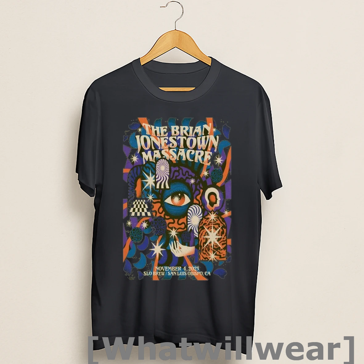 Official The Brian Jonestown Massacre 11 4 2025 San Luis Obispo Ca Shirts