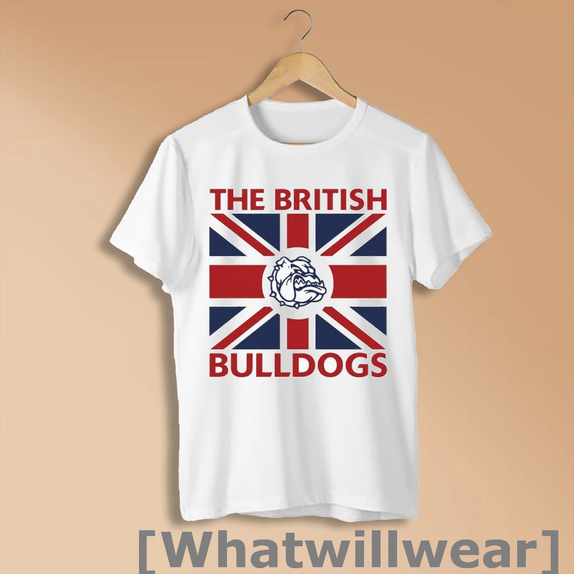 Official The British Bulldogs Flag T Shirts Shirt Shirt Sweatshirt