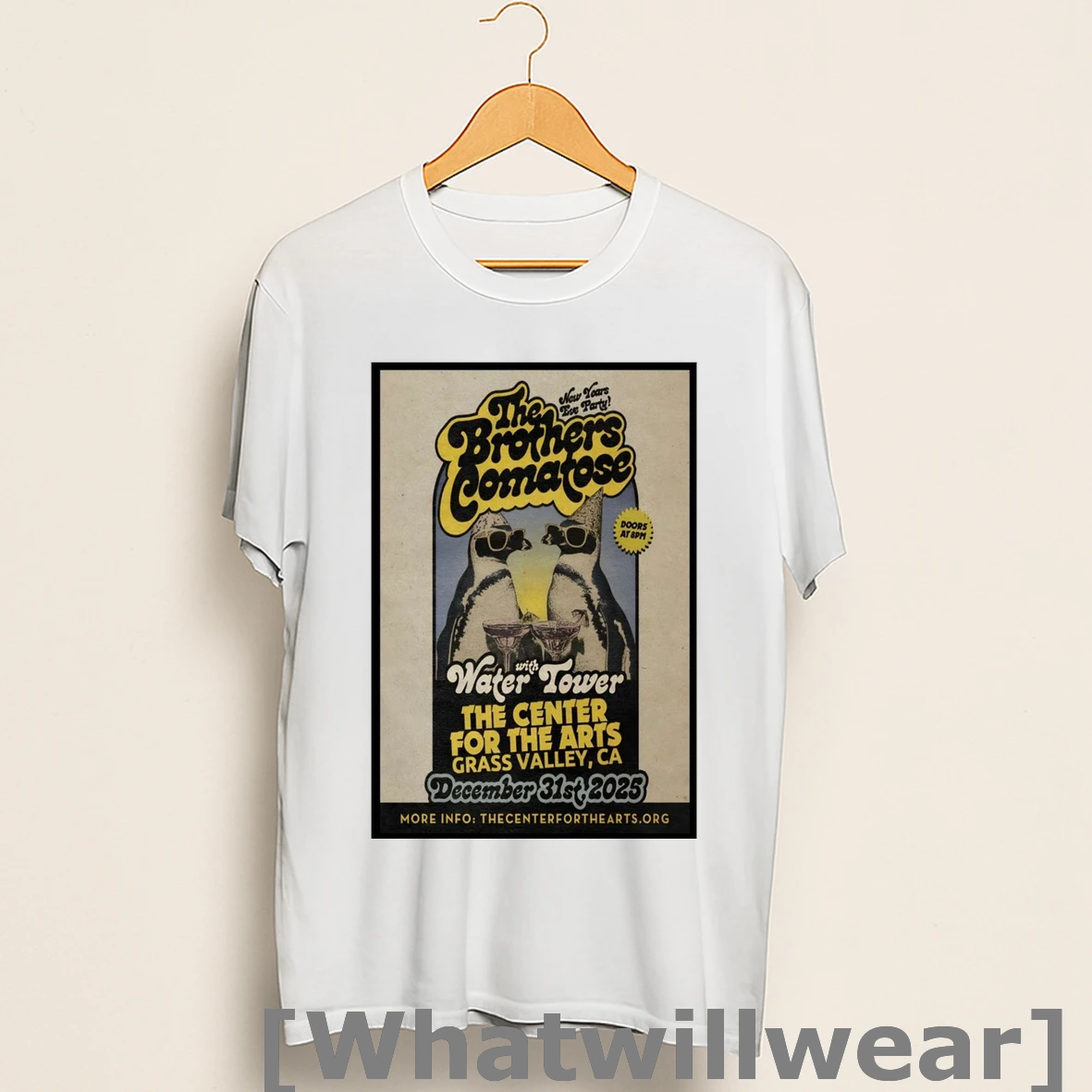 Official The Brothers Comatose New Year Eve Party December 31 2025 Grass Valley Ca Shirts