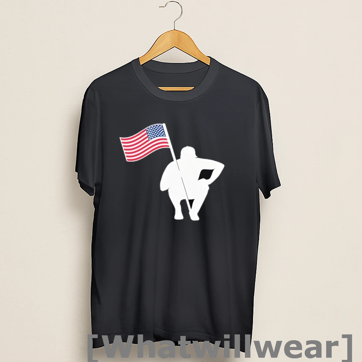 Official The Caddie Network America Lightweight Usa Flag Shirts